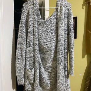 Cozy Gray Women's Cardigan